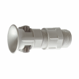 BN 22085 Cable glands with metric thread and strain relief clamp with bending protection
