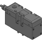 PV5-6R - 단품 밸브 ISO  사이즈1 I/O커넥터타입