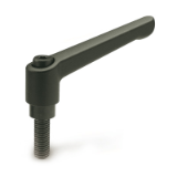 GN 300(d1-l2) - Adjustable handles with threaded screw