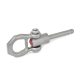GN 1130 Lifting Pins, Stainless Steel, Self-Locking