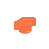 GN 5320 - Torque limiting wing nuts, with Inner thread