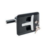 GN 5630 - Rotary Toggle Latches, Type SCT, Lockable (same lock)
