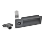 GN 731.5 - Latches with Gripping Tray, Operation with Socket Key, Form VK with square spindle