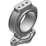 Swivel bearing gliding feed-throughs - For TRC·TRE·TRCF