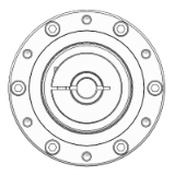 RGU1610A-C60_11 - Input shaft hole diameter-11