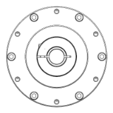 RGU2510A-C125_19 - Input shaft hole diameter-19