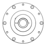 RGU2510A-C125_22 - Input shaft hole diameter-22
