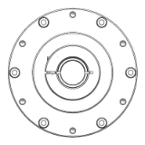 RGU2510A-C125_24 - Input shaft hole diameter-24