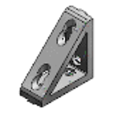 HBLDSWT8 - Supports triangulaires-Pour la série HFS8 profilés carrés en aluminium 40/80mm