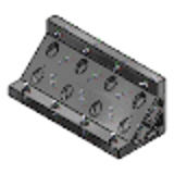 HBLPQ8-200 - Supports GFS8 200mm carrés