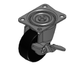 CLGS - Roulettes compatibles-Charge légère/pivotant+avec butée-
