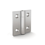 5013580 - Square hinges with two offset leaves and removable pin - with 4 holes