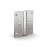 5213867 - Square hinges with no offset leaf and riveted pin - with 6 holes