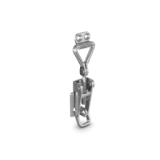1674020 - Adjustable toggle latches with strike - padlockable - 82 mm to 118 mm