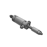CG1-Z/CDG1-Z_XC8/XC9 - 行程可调气缸/標準形：複動・片ロッド