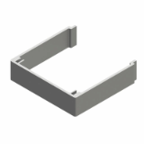 Cable duct 80 X 80 - PL - Standard alu profiles