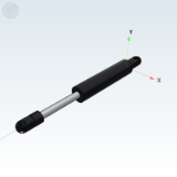 AGTY 氮气弹簧-头部安装限定型/反作用力固定型