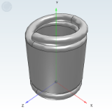 AUBB 圆线螺旋弹簧-外径基准型（不锈钢）允许位移量L×（15~25）%