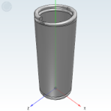 AUL/AUTT 圆线螺旋弹簧-外径基准型（不锈钢）允许位移量L×（27~40）%