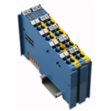 750-663/000-003 - Bornes d'entrées digitales à 4 canaux PROFIsafe V2 iPar à sécurité intrinsèque, avec entrées pour la sécurité fonctionnelle DC 24 V