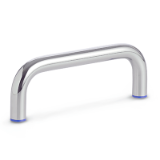 GN 429 - Cabinet U-Handles, Stainless Steel, Hygienic Design, Inch