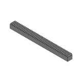 009 - Rack quality 9 straight toothing + induction hadening and milled surfaces